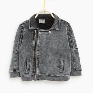 Zara biker jacket 18-24m